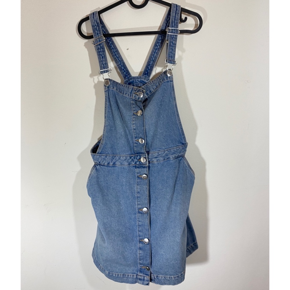 Denim Overall Dress